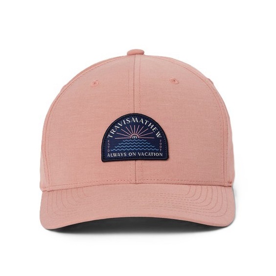 Travis Mathew Sea Explorer Cap, lachsfarben