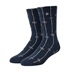 Travis Mathew Deco Crew unisex Socken, 1Paar, mood indigo