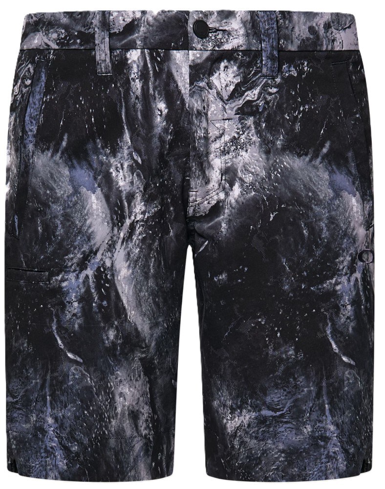 Skull Bold Omble Herren Shorts, Schwarzdruck