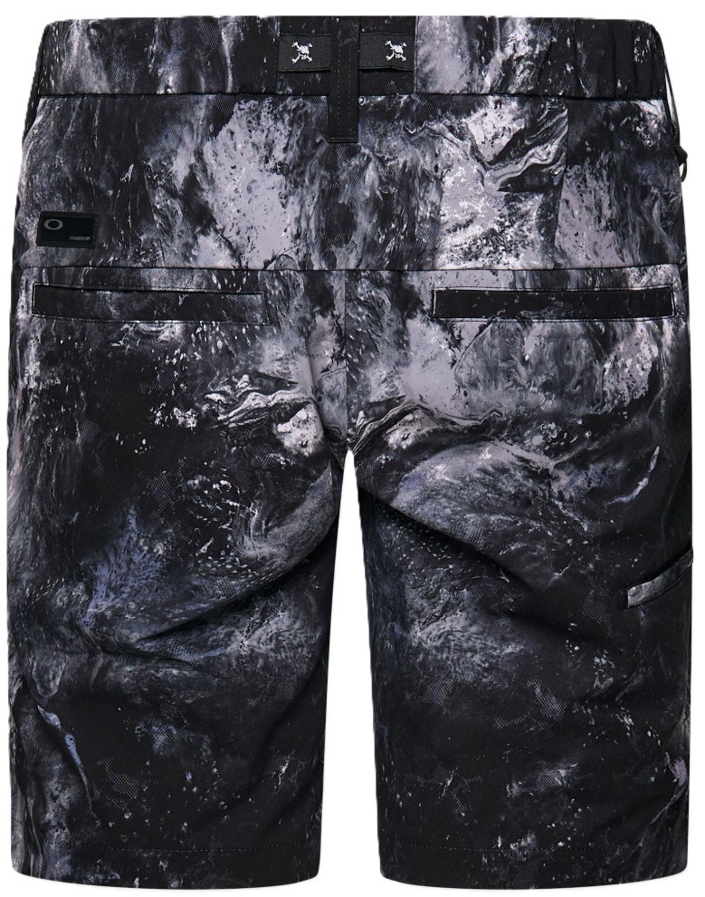 Skull Bold Omble Herren Shorts, Schwarzdruck