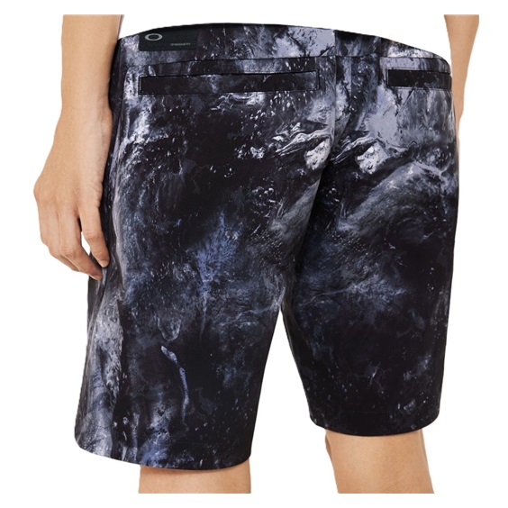 Skull Bold Omble Herren Shorts, Schwarzdruck