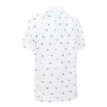 Callaway All Over Birdie Herren Poloshirt, weiss