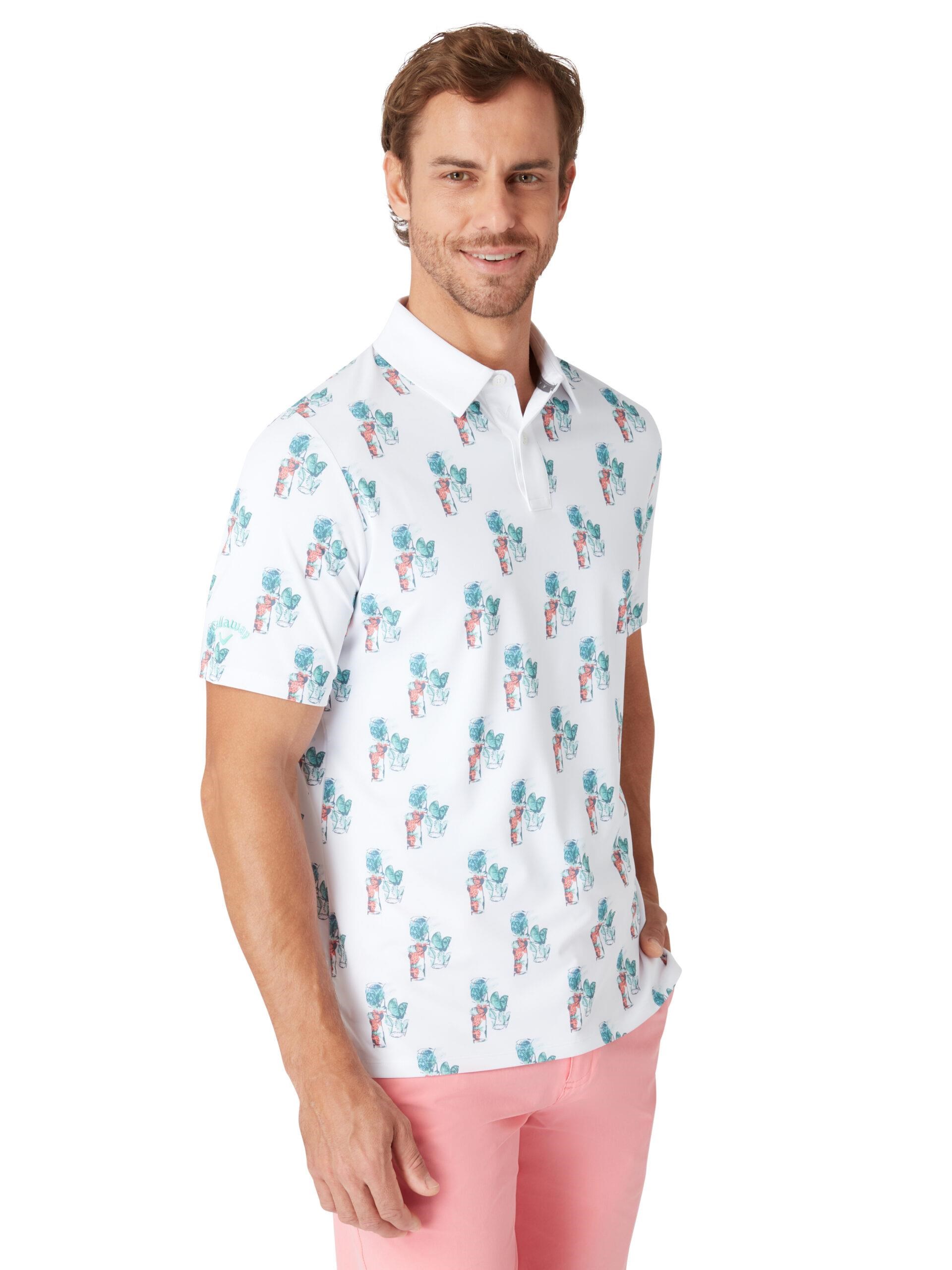 Callaway 19th Hole Herren Poloshirt, weiss