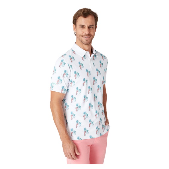 Callaway 19th Hole Herren Poloshirt, weiss