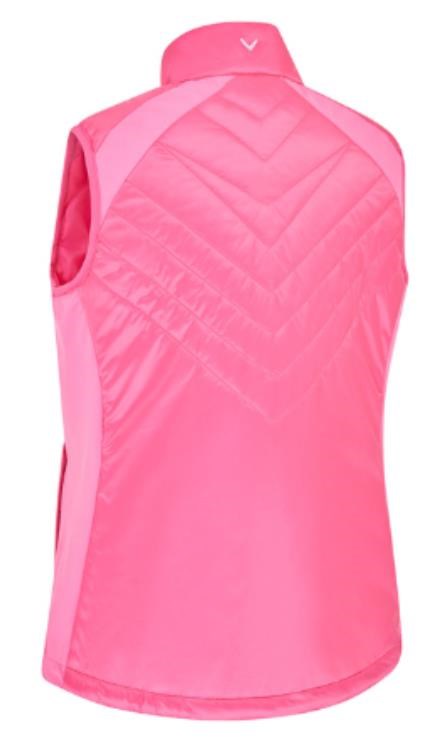 Callaway Chev Primaloft Damen Weste, cheeky pink