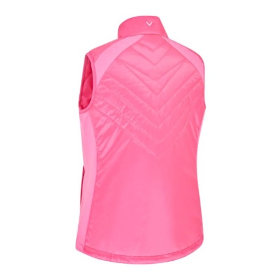 Callaway Chev Primaloft Damen Weste, cheeky pink