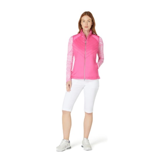 Callaway Chev Primaloft Damen Weste, cheeky pink