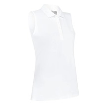 Callaway Tournament Sleeveless Damen Poloshirt, weiss
