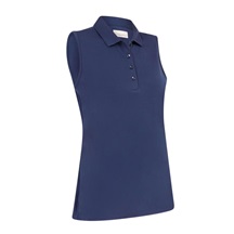 Callaway Tournament Sleeveless Damen Poloshirt, dunkelblau