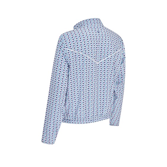 Callaway Chev Geo Damen Sweatshirt, flint stone