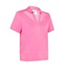 Callaway Waist Length Mesh Detail Short Sleeve Damen Poloshirt, cheeky pink