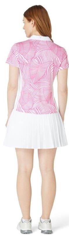 Callaway Stencil Floral Damen Poloshirt, rosa