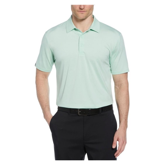 Callaway Premium Heathered Herren Poloshirt, birds egg green heather
