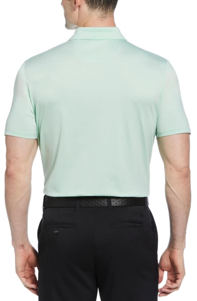 Callaway Premium Heathered Herren Poloshirt, birds egg green heather