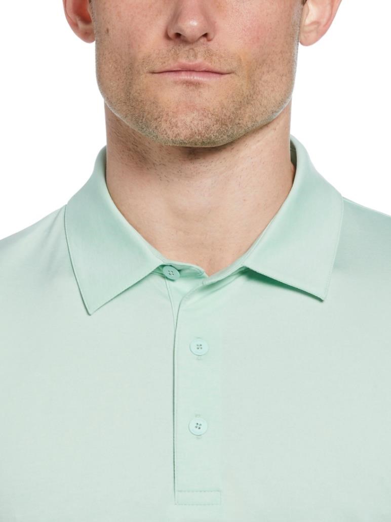 Callaway Premium Heathered Herren Poloshirt, birds egg green heather
