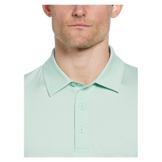Callaway Premium Heathered Herren Poloshirt, birds egg green heather