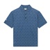 Callaway Dolphin Print Junior Poloshirt, peacoat