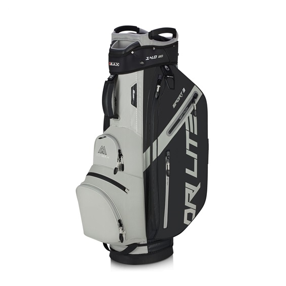 Big Max Dri Lite Sport 3 Cartbag, schwarz/taupe