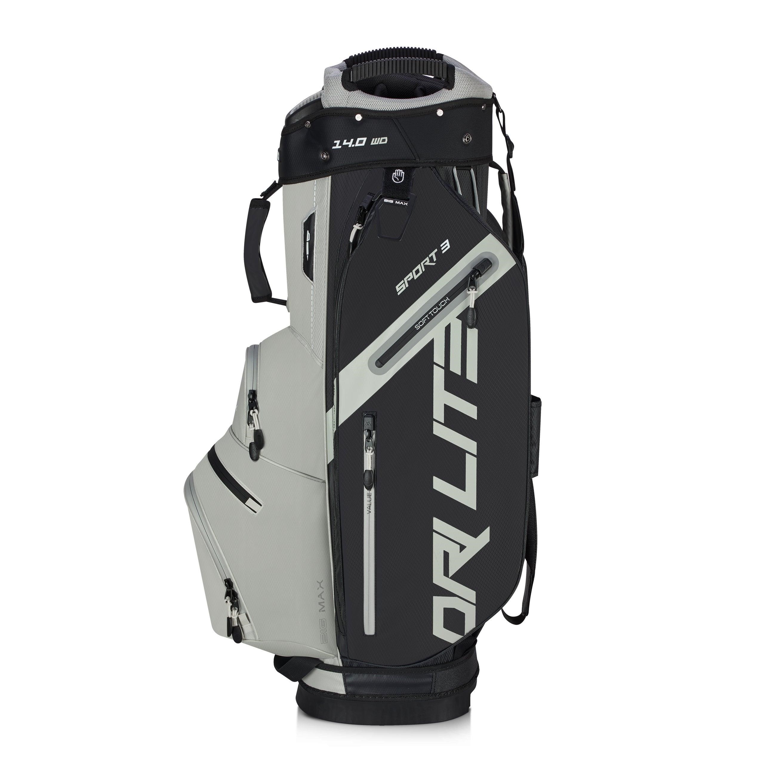 Big Max Dri Lite Sport 3 Cartbag, schwarz/taupe