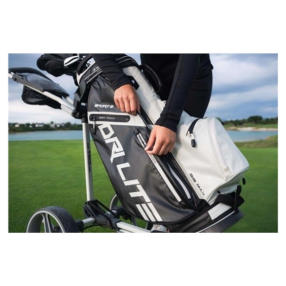 Big Max Dri Lite Sport 3 Cartbag, schwarz/taupe