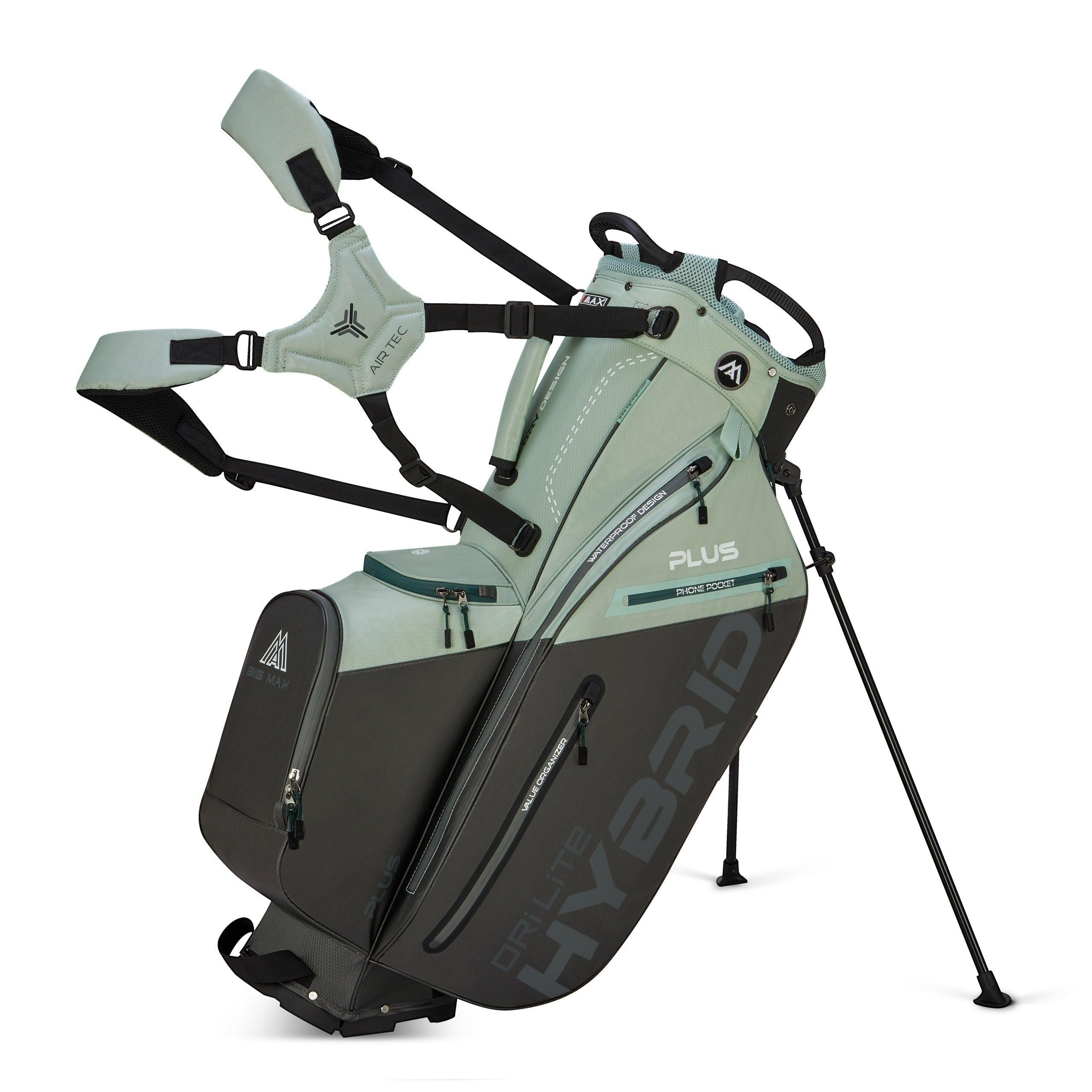 Big Max Dri Lite Hybrid Plus Standbag, mint/charcoal