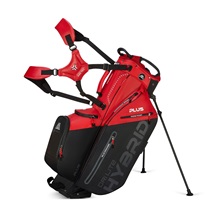 Big Max Dri Lite Hybrid Plus Standbag, rot/schwarz
