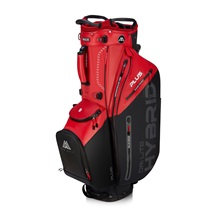 Big Max Dri Lite Hybrid Plus Standbag, rot/schwarz