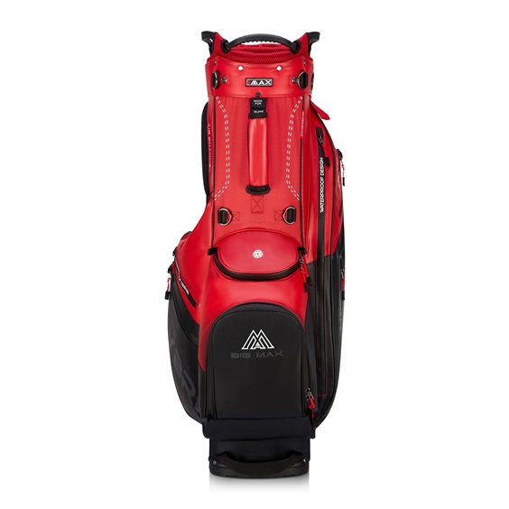 Big Max Dri Lite Hybrid Plus Standbag, rot/schwarz