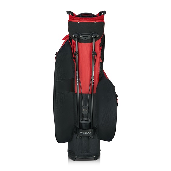 Big Max Dri Lite Hybrid Plus Standbag, rot/schwarz