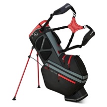 Big Max Dri Lite Hybrid Tour 2 stand bag, schwarz/grau/rot