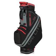 Big Max Dri Lite Hybrid Tour 2 stand bag, schwarz/grau/rot