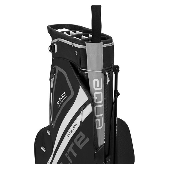 Big Max Dri Lite Hybrid Tour 2 stand bag, schwarz/weiss