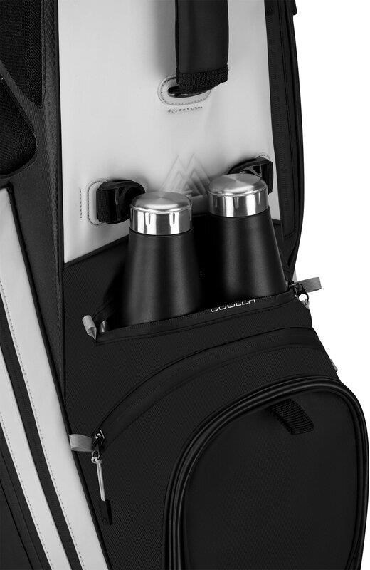 Big Max Dri Lite Hybrid Tour 2 stand bag, schwarz/weiss