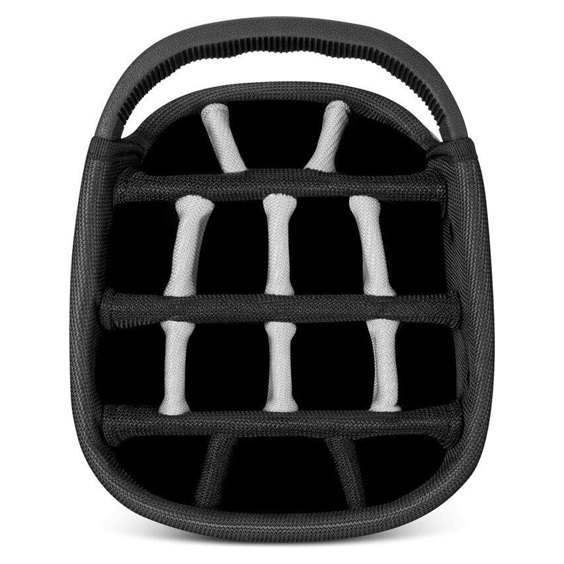 Big Max Dri Lite Hybrid Tour 2 stand bag, schwarz/weiss