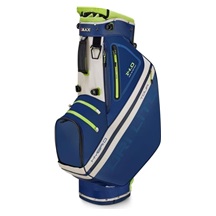 Big Max Dri Lite Hybrid Tour 2 stand bag, dunkelblau/limette