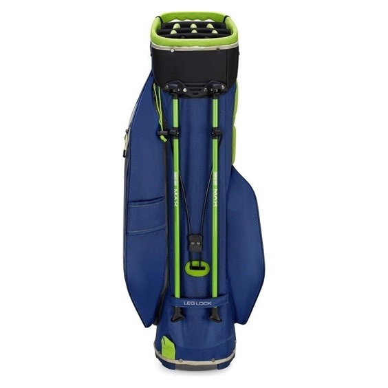 Big Max Dri Lite Hybrid Tour 2 stand bag, dunkelblau/limette
