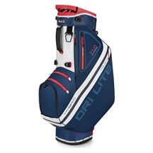 Big Max Dri Lite Hybrid Tour 2 stand bag, dunkelblau/rot/weiss