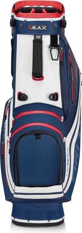 Big Max Dri Lite Hybrid Tour 2 stand bag, dunkelblau/rot/weiss