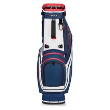 Big Max Dri Lite Hybrid Tour 2 stand bag, dunkelblau/rot/weiss