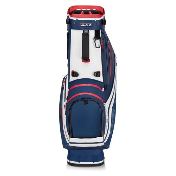 Big Max Dri Lite Hybrid Tour 2 stand bag, dunkelblau/rot/weiss