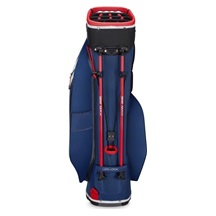 Big Max Dri Lite Hybrid Tour 2 stand bag, dunkelblau/rot/weiss