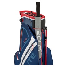 Big Max Dri Lite Hybrid Tour 2 stand bag, dunkelblau/rot/weiss