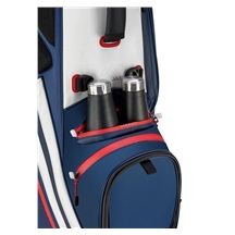 Big Max Dri Lite Hybrid Tour 2 stand bag, dunkelblau/rot/weiss