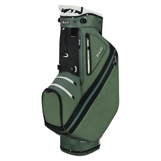 Big Max Dri Lite Hybrid Tour 2 stand bag, grün/schwarz