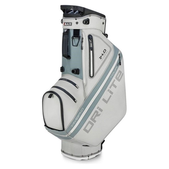 Big Max Dri Lite Hybrid Tour 2 stand bag, silber/grau
