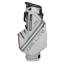 Big Max Dri Lite Hybrid Tour 2 stand bag, silber/grau