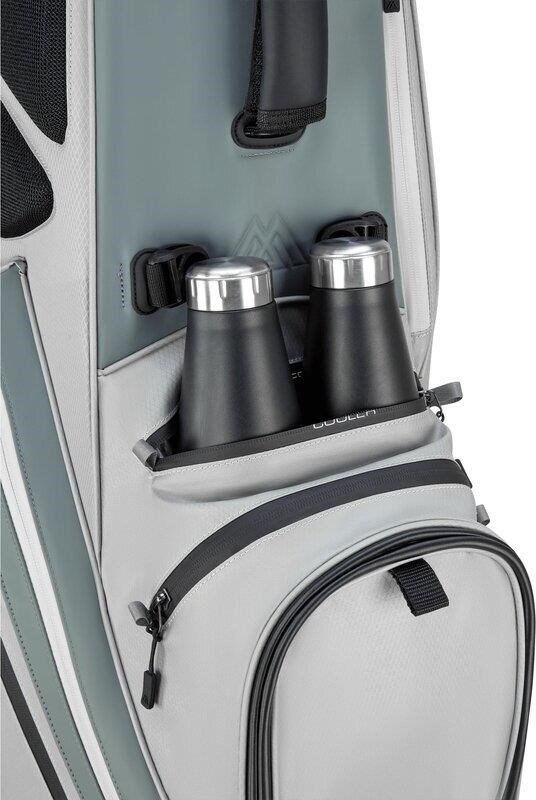 Big Max Dri Lite Hybrid Tour 2 stand bag, silber/grau