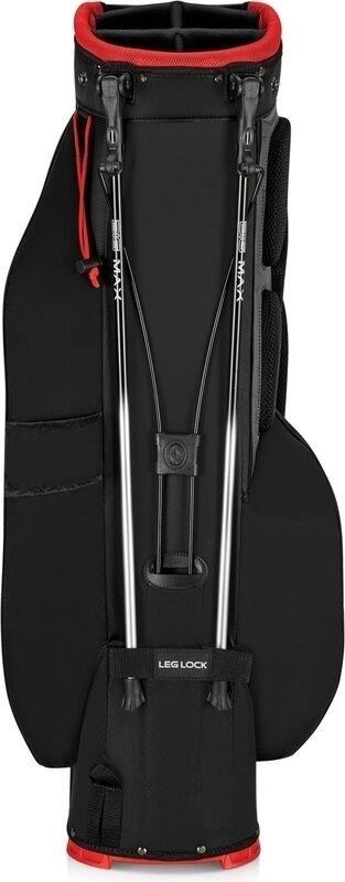 Big Max Dri Lite Feather 2 Standbag, schwarz/rot