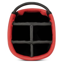 Big Max Dri Lite Feather 2 Standbag, schwarz/rot