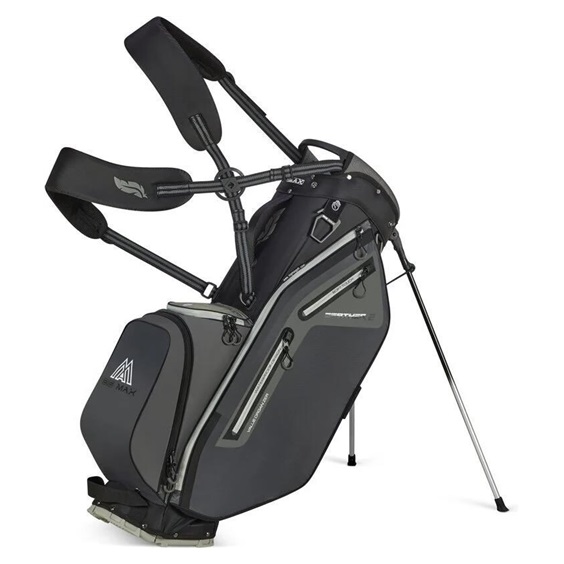 Big Max Dri Lite Feather 2 Standbag, grau/schwarz